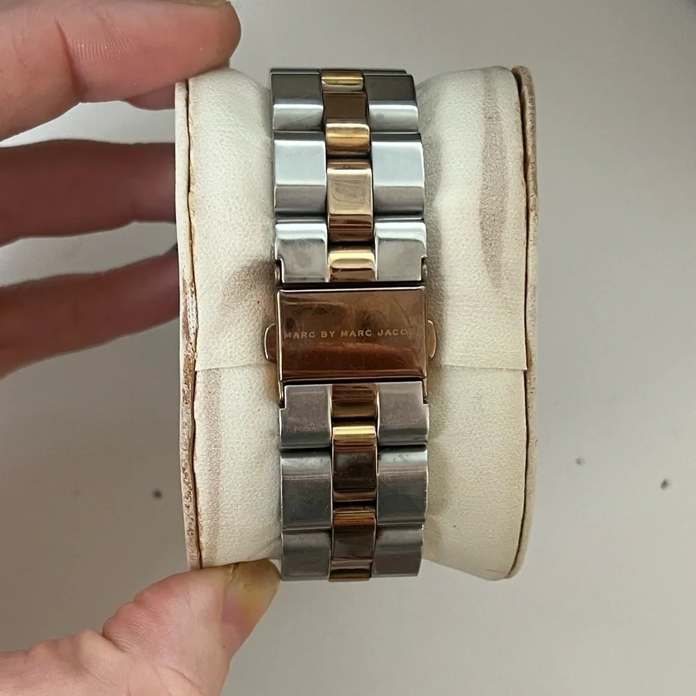 MARC by Marc Jacobs
Blade Two-Tone Watch, Stainless Steel/Rose Golden - Picture 7 of 7